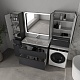 Style Line Мебель для ванной Атлантика 100 Люкс Plus графит – картинка-21